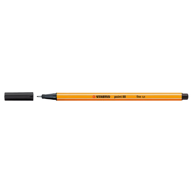 STABILO POINT 88  BLACK