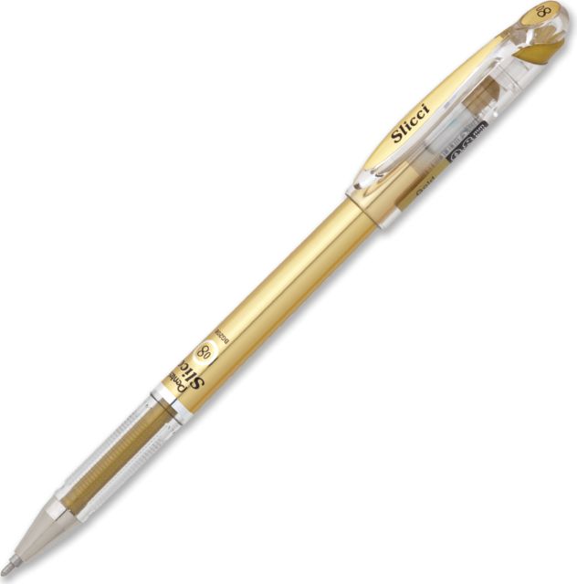 SLICCI PEN METALLIC GOLD .8MM
