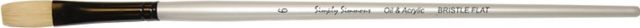 SIMPLY SIMMONS BRISTLE BRUSH FLAT 6