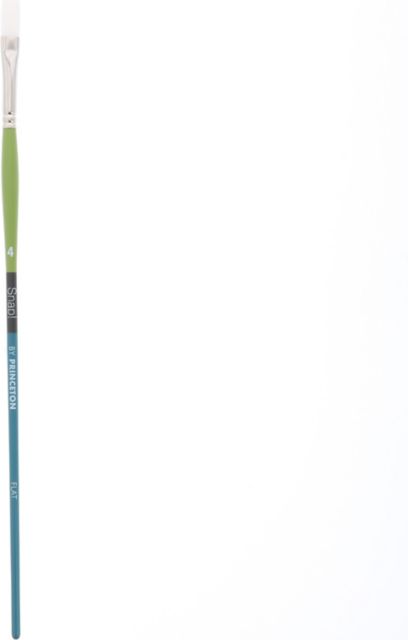SNAP WHITE TAKLON FLAT 4 LONG HANDLE