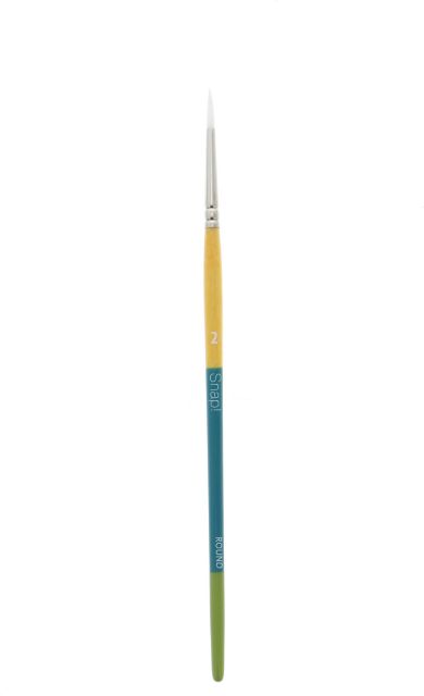 Snap Gold Taklon Round 2 Short Handle