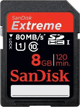 SD CARD SANDISK 8GB 812 - New (SKU: 14179091)