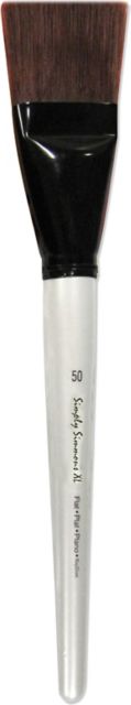 SIMPLY SIMMONS XL BRUSH STIFF SYNTHETIC FLAT 50