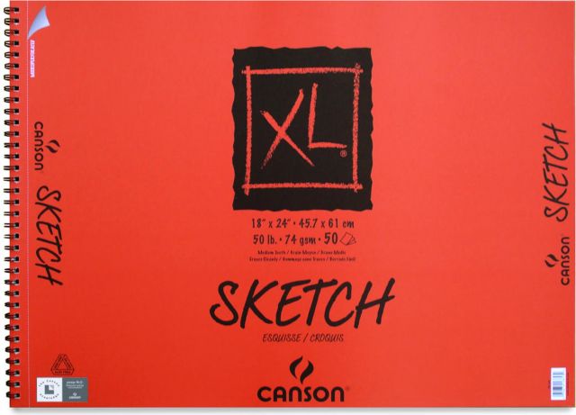 XL SKTCH 18X24  50SH WB
