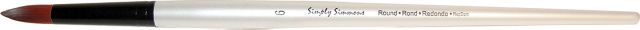 SIMPLY SIMMONS BRUSH EXTRA FIRM ROUND 6 LONG HANDLE