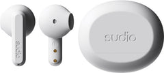Sudio A3 True Wireless Earbuds, White - ONLINE ONLY