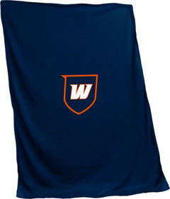 Western Connecticut State University 84x54 Sweatshirt Blanket