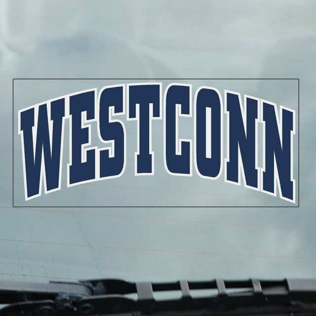 Western Connecticut State University Cling Decal