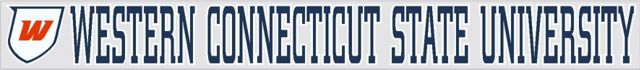 Western Connecticut State University Strip Decal
