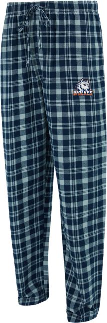Western Connecticut State University Wolves Flannel Pants