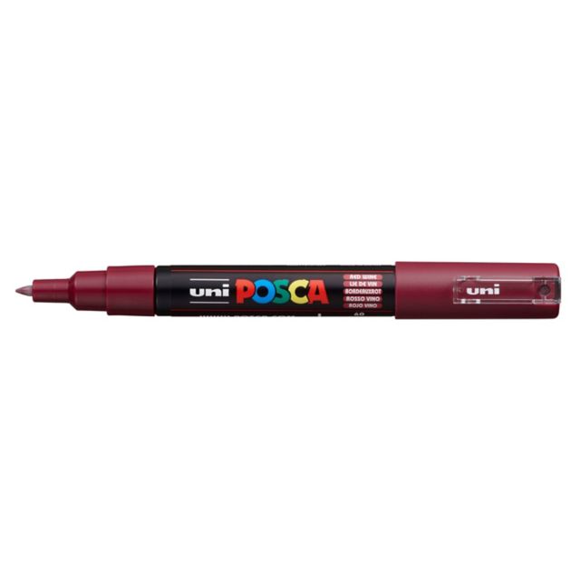 Posca Paint Marker PC-1M Extra Fine Red Wine