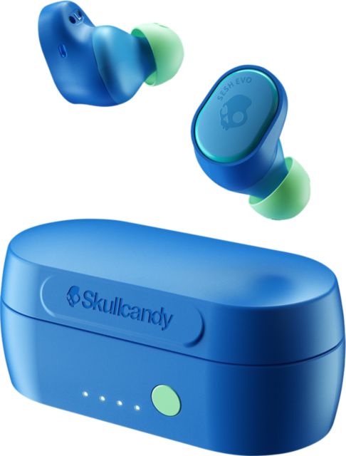 Skullcandy Sesh Evo True Wireless In-Ear Earbuds, Curious Blue - ONLINE ONLY