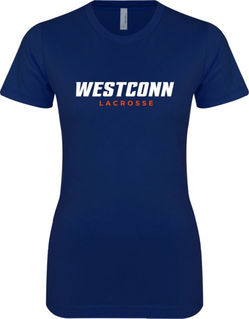 Western Connecticut Next Level Ladies SoftStyle Junior Fitted Tee Lacrosse - ONLINE ONLY