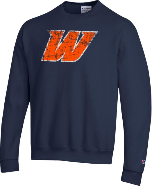 Western Connecticut Champion Fleece Crew W Icon Distressed - ONLINE ONLY
