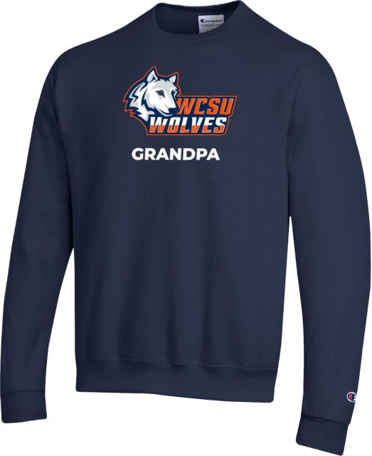 Western Connecticut Champion Fleece Crew Grandpa WCSU - ONLINE ONLY
