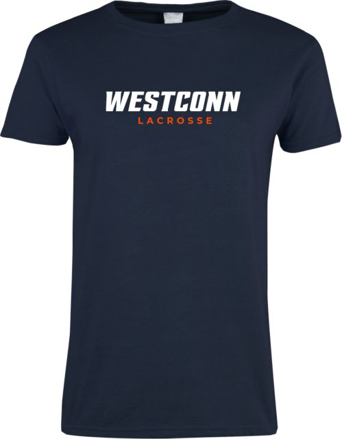 Western Connecticut Ladies T Shirt Lacrosse - ONLINE ONLY