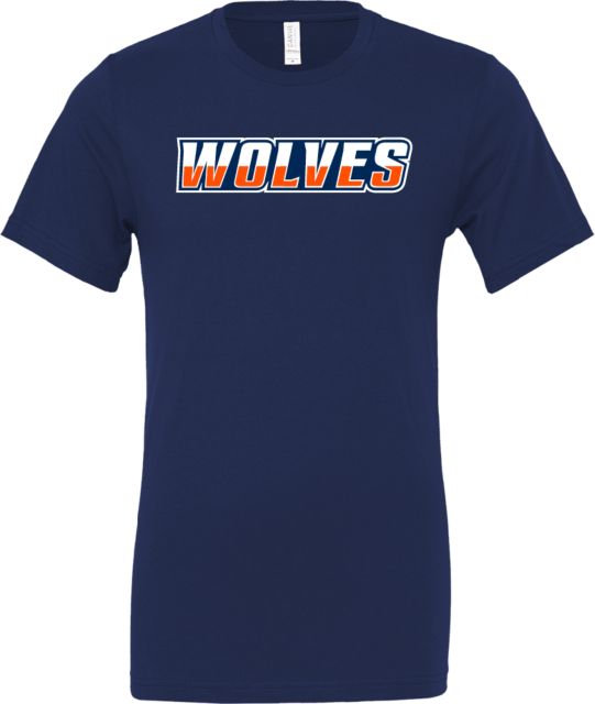 Western Connecticut Bella + Canvas Jersey Cotton T Shirt Athletic Wordmark - ONLINE ONLY