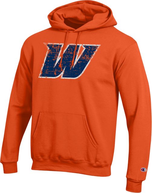 Western Connecticut Champion Fleece Hoodie W Icon Distressed - ONLINE ONLY
