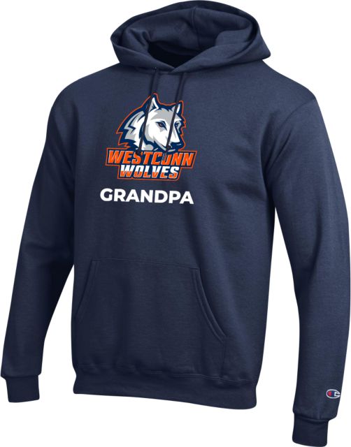 Western Connecticut Champion Fleece Hoodie Grandpa WCSU - ONLINE ONLY