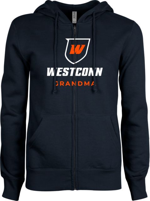 Western Connecticut ENZA Ladies Fleece Full Zip Hoodie Grandma - ONLINE ONLY
