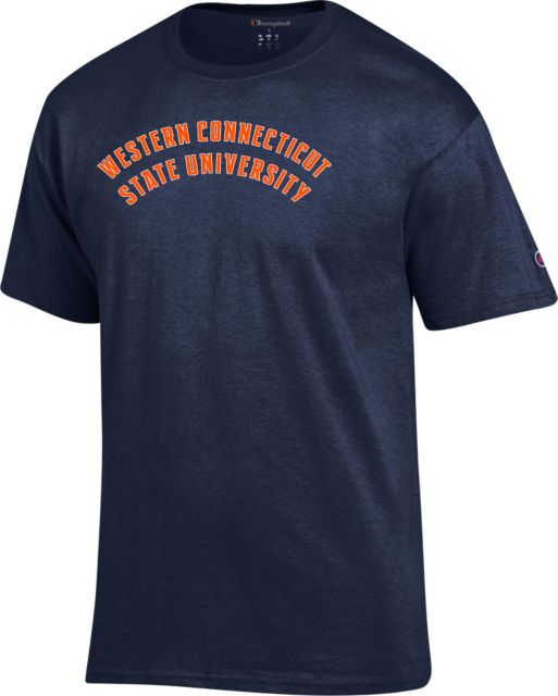 Western Connecticut Champion T Shirt Arched School Name - ONLINE ONLY