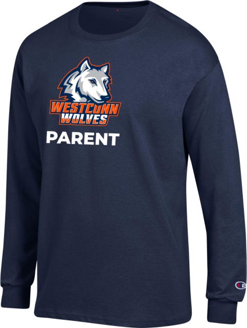 Western Connecticut Champion Long Sleeve T Shirt Parent WCSU - ONLINE ONLY