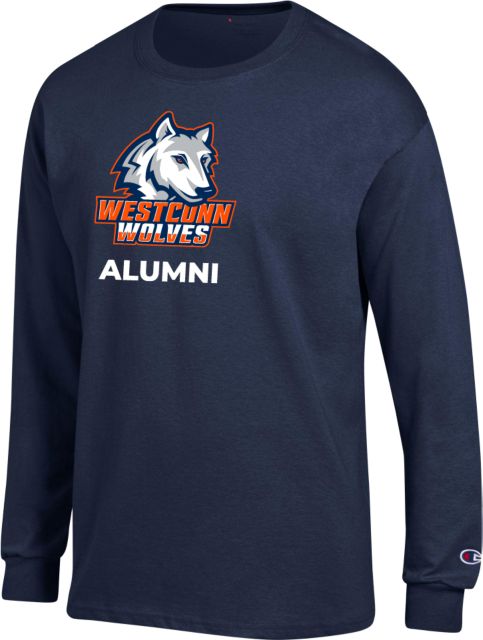 Western Connecticut Champion Long Sleeve T Shirt Alumni WCSU - ONLINE ONLY