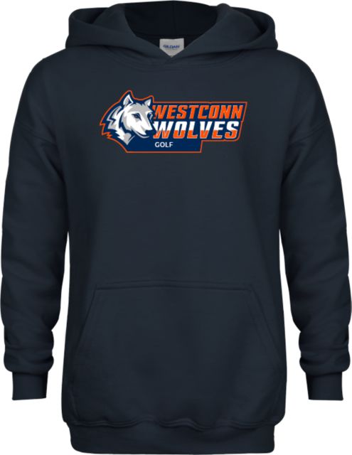 Western Connecticut Youth Fleece Hoodie WestConn Wolves - Golf - ONLINE ONLY