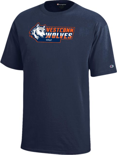 Western Connecticut Champion Youth Short Sleeve Tee WestConn Wolves - Golf - ONLINE ONLY