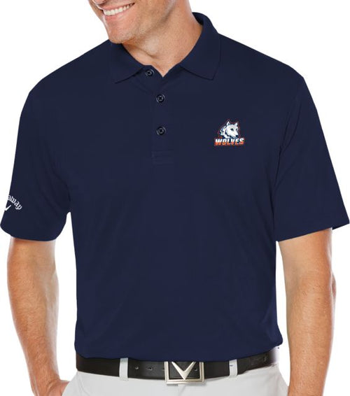 Western Connecticut Callaway Opti Dri Chev Polo Mascot - ONLINE ONLY