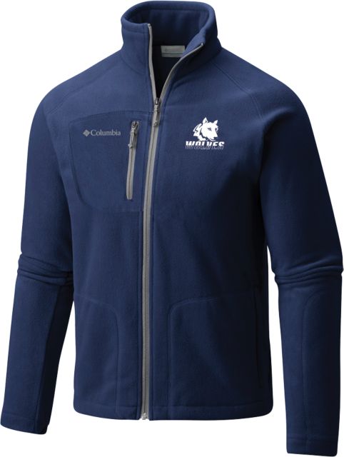 Western Connecticut Columbia Full Zip Fleece Jacket Mascot - ONLINE ONLY