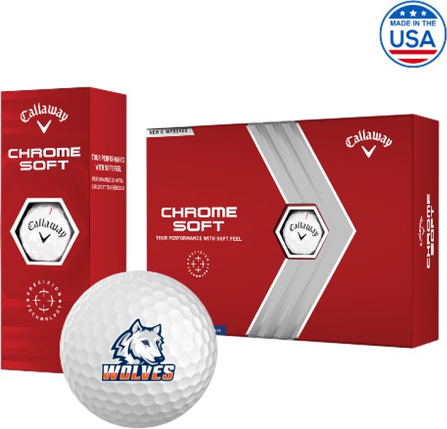 Western Connecticut Callaway Soft Golf Balls 12/pkg Mascot - ONLINE ONLY