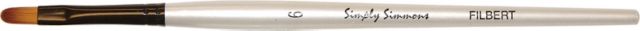 SIMPLY SIMMONS FLAT FILBERT 6