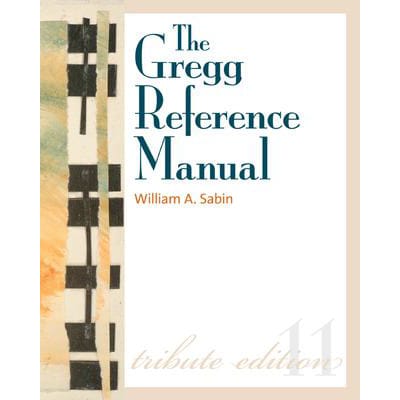 Gregg Reference Manual: Tribute Ed