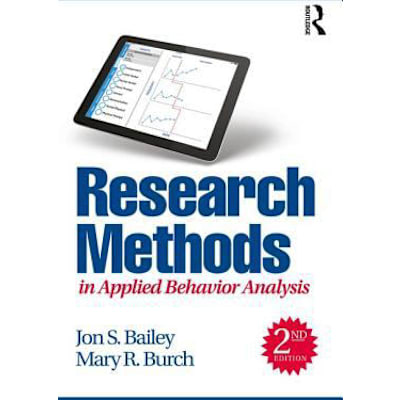 Research Methods in Applied Behavior Analysis