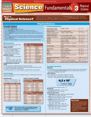 SCIENCE FUNDAMENTALS 3