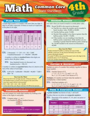 MATH COMMON CORE 4TH GRADE