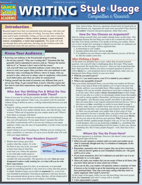 WRITING STYLE & USAGE GUIDE