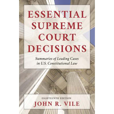 Essen Supreme Court Decisions