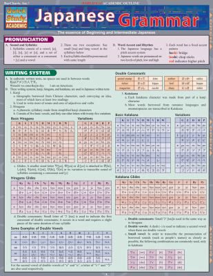 JAPANESE GRAMMAR